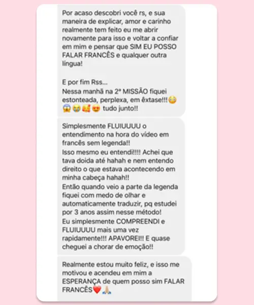 DNA - Depoimento 01